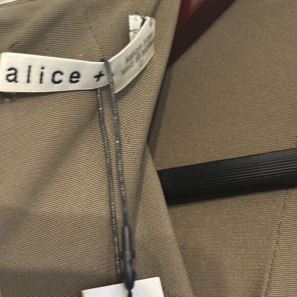 Alice + Olivia Olive, Delora Fitted Midi Dress - Picture 3 of 5